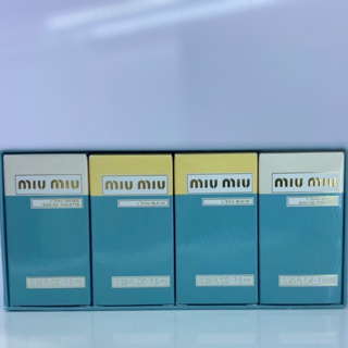 MIU MIU 女性小香水禮盒(春日花園+粉色嬉遊)7.5ML*4