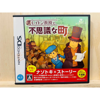 🌸老吉科🍀 日本任天堂日版正版 NDS DS 中古 遊戲片 雷頓教授與不可思議的城鎮 不思議 裸卡 卡帶 卡匣