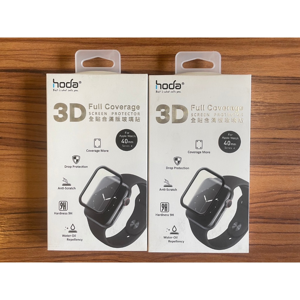 【購便利快速出貨】hoda Apple Watch Series 4 40mm ‎3D 全貼合 滿版 9H