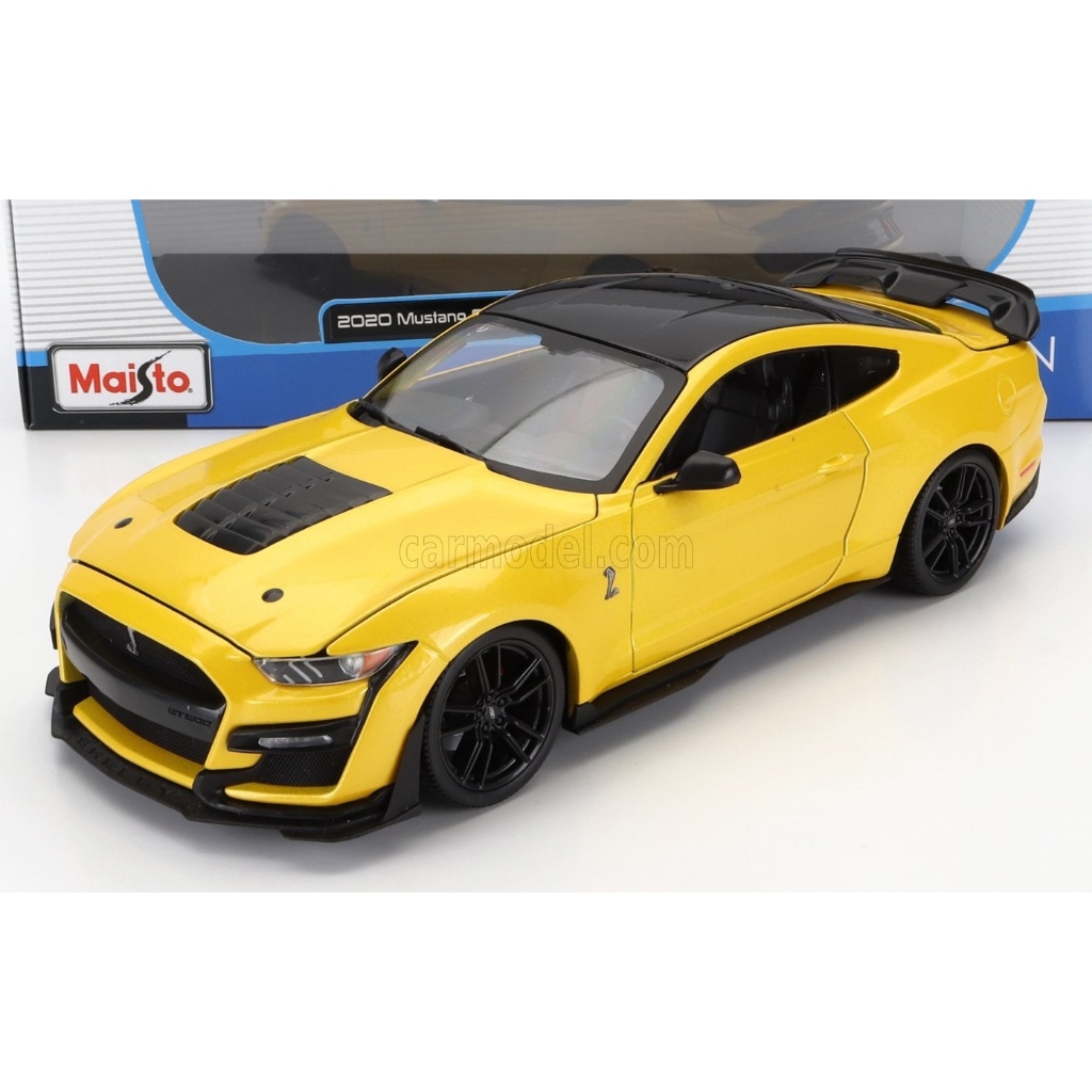 MAISTO 1/18 FORD USA MUSTANG SHELBY GT500 COUPE 2020 31452Y