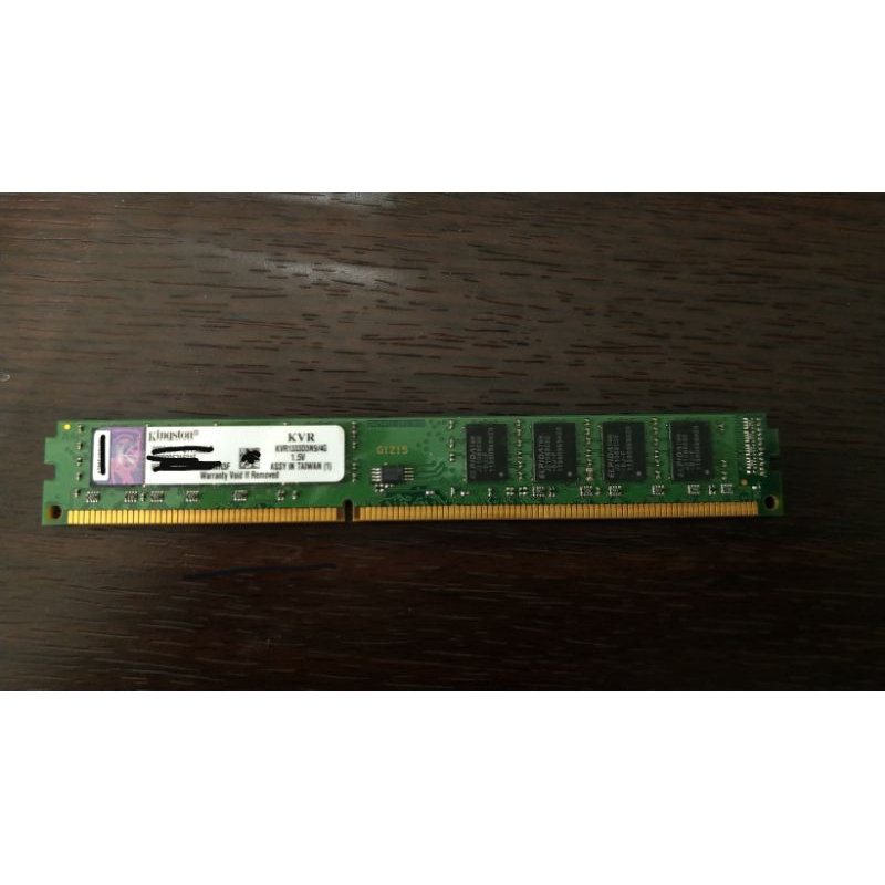 金士頓 Kingston DDR3 4G 1333 桌機 記憶體 RAM 二手 Assy in Taiwan 1.5v