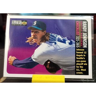 1996 Collector's Choice Baseball Card #365 Randy Johnson