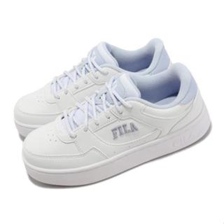 免運🍀FILA 女款 Court Trend 休閒鞋 白/藍色5C929X-119