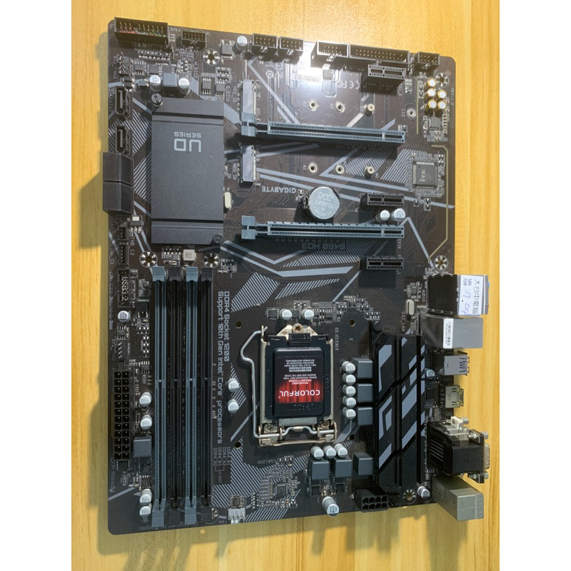 技嘉 B460 HD3 LGA1200 10代 CPU用 主機板