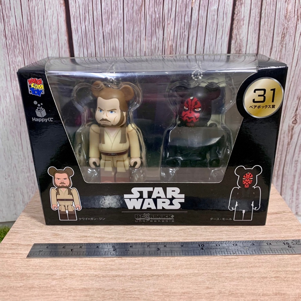 【玩具櫃】日本朋友寄來 STAR WARS 星際大戰 一番賞 BE@RBRICK 庫柏力克 公仔吊飾