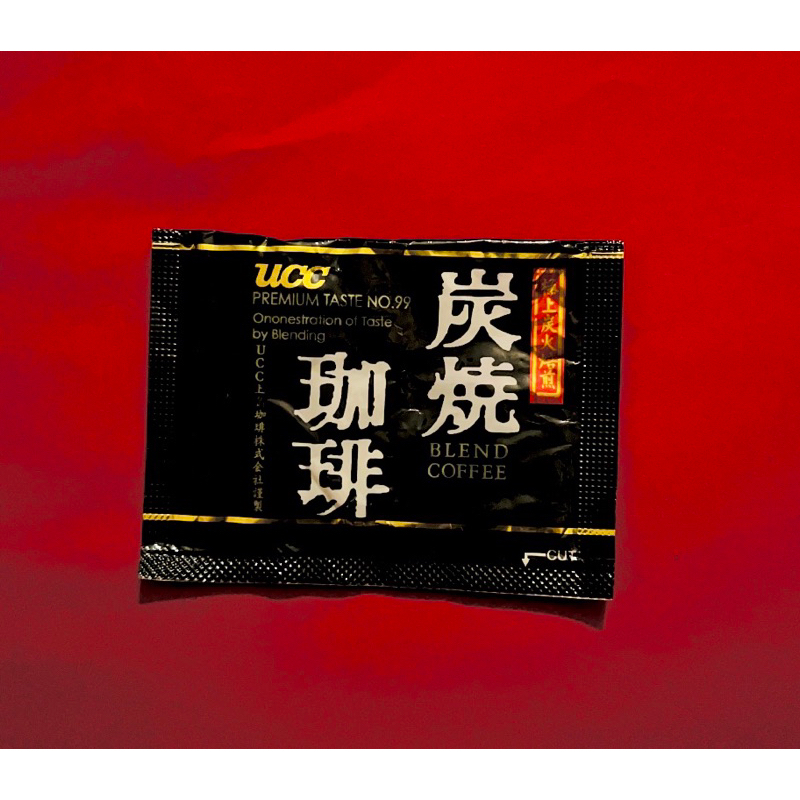 UCC咖啡碳燒黑咖啡即溶隨身包 2.2g/包