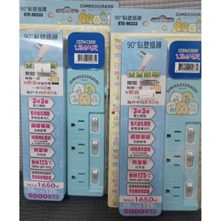 【現貨】全新 正版授權 角落生物 角落小夥伴 延長用電源線組 延長線