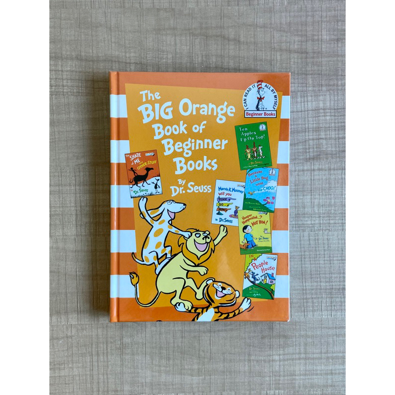 全新 THE BIG ORANGE BOOK OF BEGINNER BOOKS By DR SEUSS 精裝版