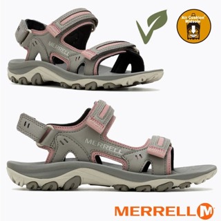 【MERRELL】送》女 款 戶外水陸兩用涼鞋 戶外拖鞋 休閒海灘鞋/輕量EVA中底_粉褐色_ML500328