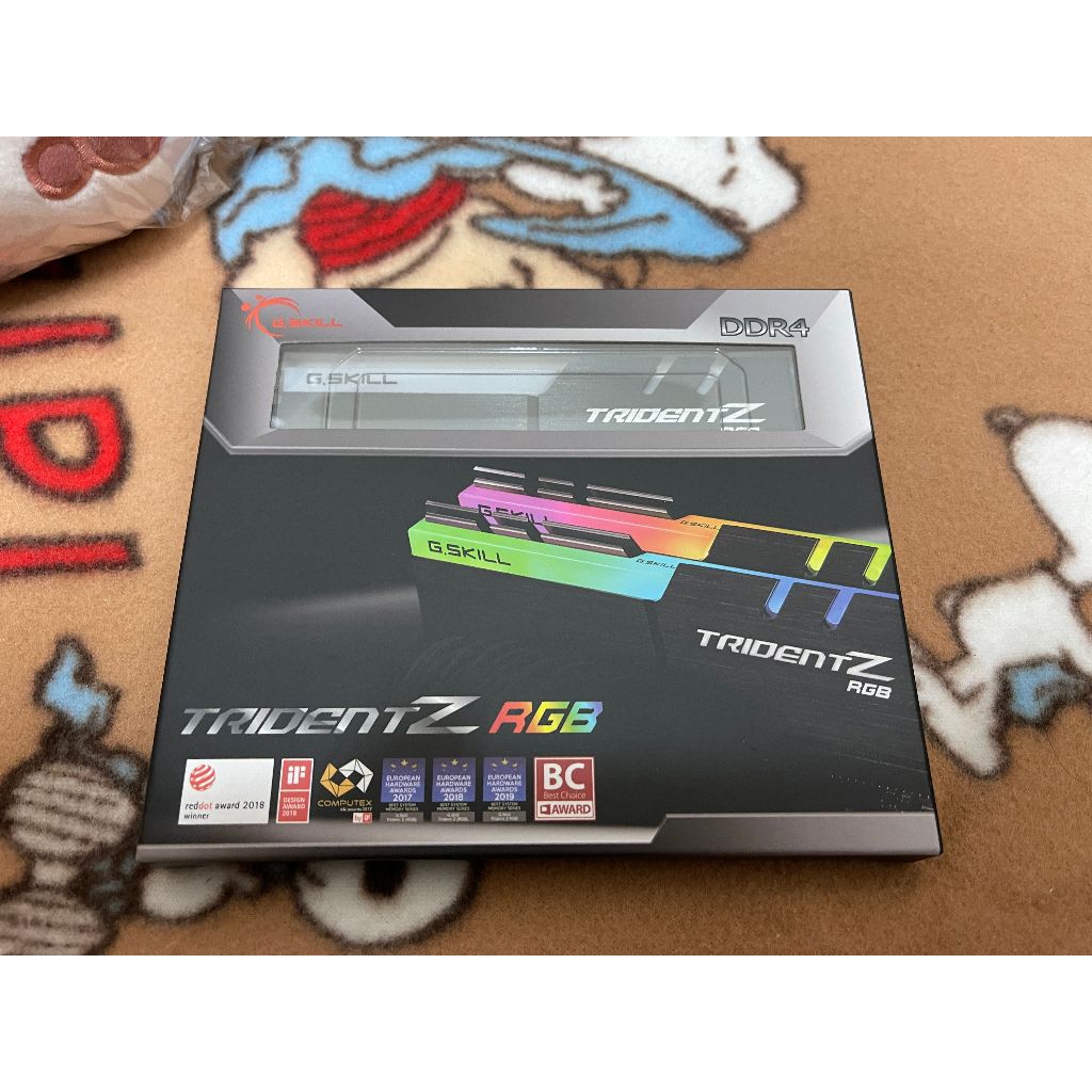【現貨全新未拆】G.SKILL 芝奇 Trident Z RGB 幻光戟 DDR4-3200 32GB 16G*2