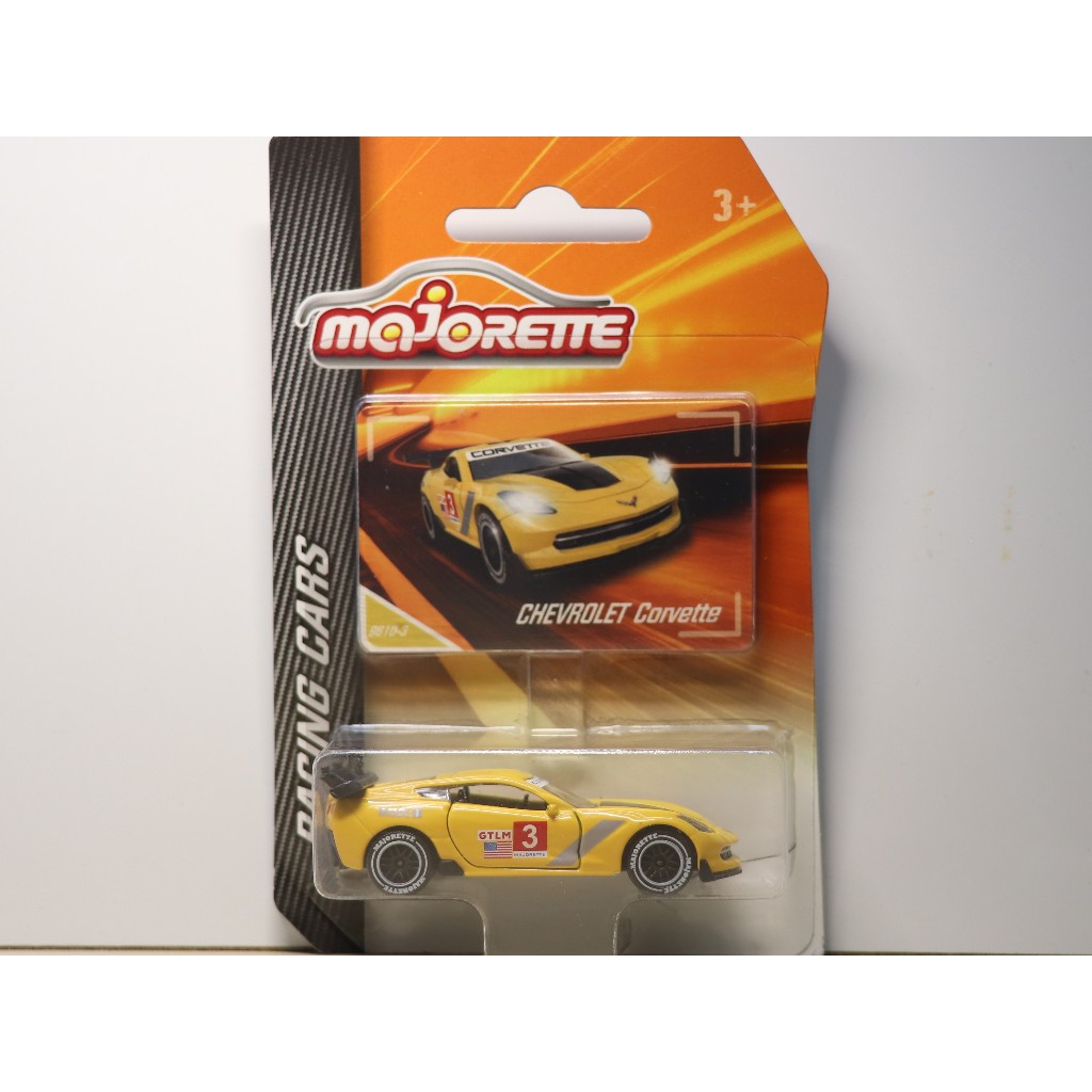 【小小皮商城】《絕版吊卡》Majorette Chevrolet Corvette 美捷輪合金模型玩具小汽車