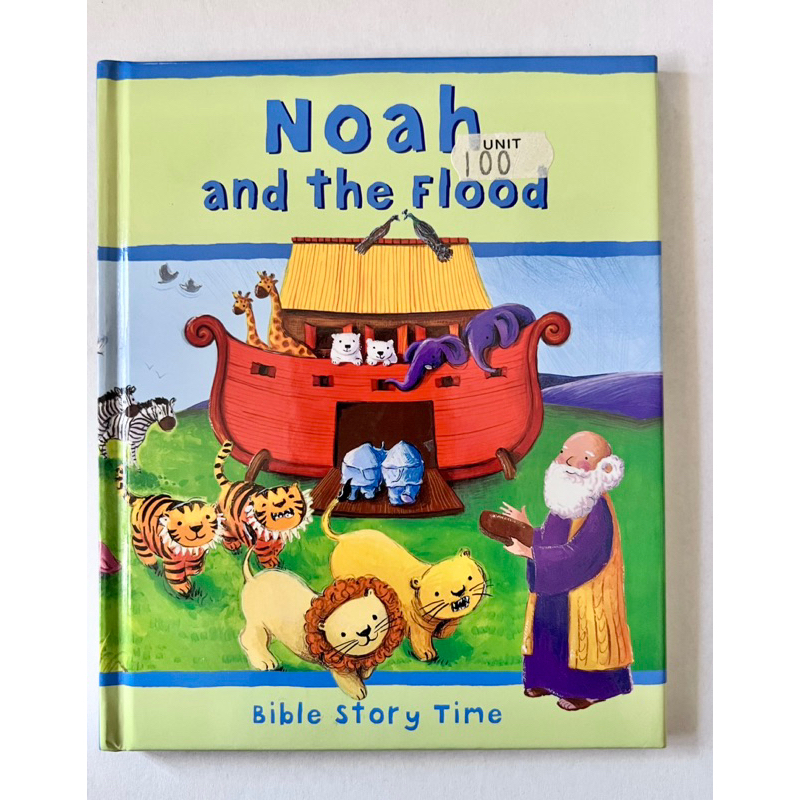 Bible story Time：Noah and the Flood 諾亞和洪水(諾亞方舟) 英文故事書 繪本 童書