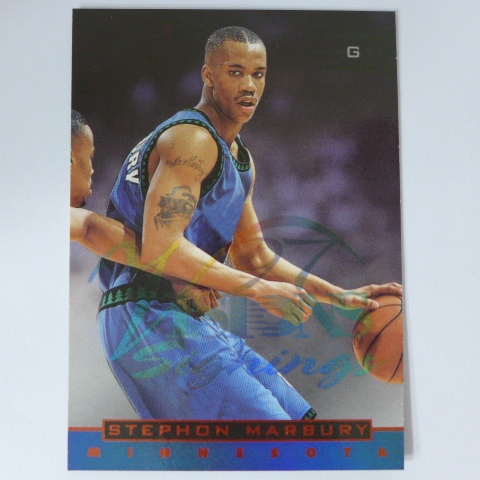 ~Stephon Marbury/馬布瑞~NBA球星/馬大帥 1997年SB籃球卡