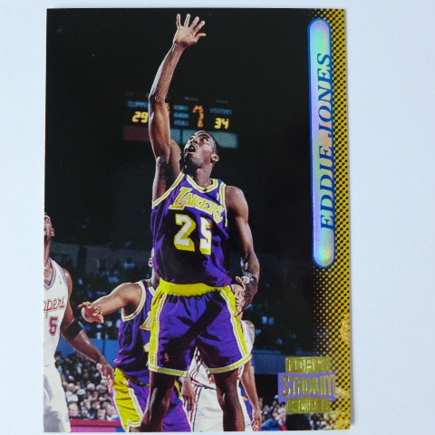 ~Eddie Jones/NBA球星/艾迪·瓊斯~1997年TOPPS TSC籃球卡