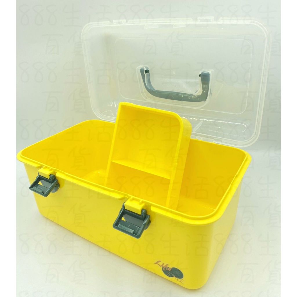 家庭元素 OZ-014 手提 收納 置物 工具箱 收納箱 文具箱 玩具箱 置物箱