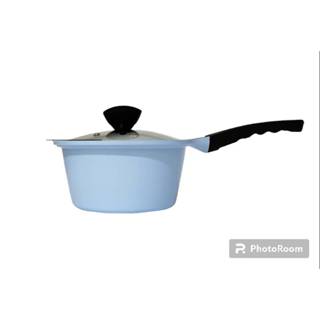 【有發票】韓國製 BELLOS 陶瓷鍋 18cm 單柄湯鍋 燉鍋 附玻璃蓋