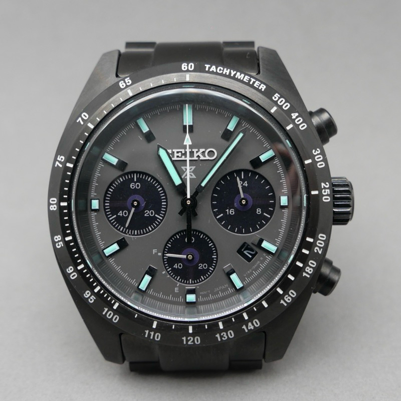 Seiko Prospex 精工 黑熊貓 光動能 太陽能 計時腕錶 手錶 SSC917P1/V192-0AF0SD