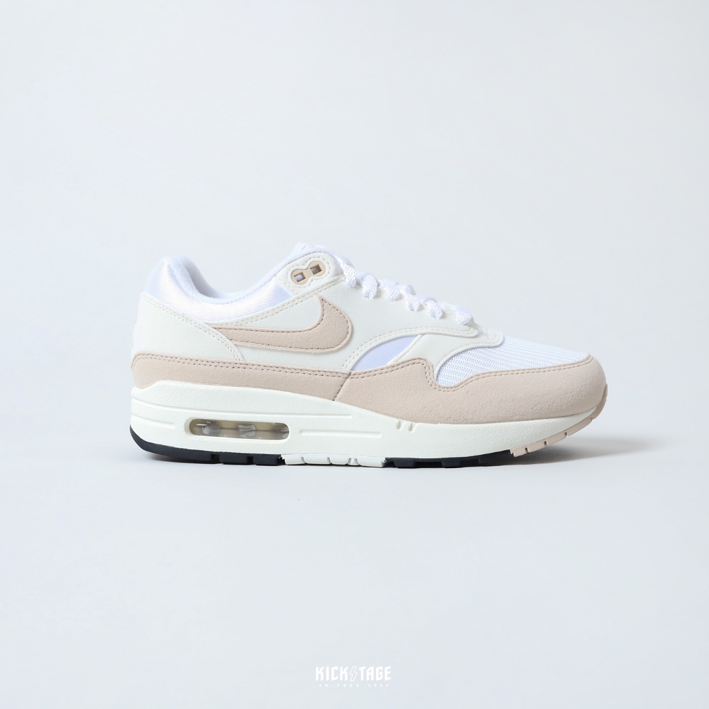 NIKE AIR MAX 1 'Pale Ivory' 白奶茶 氣墊 復古 休閒 慢跑鞋 女鞋【DZ2628-101】