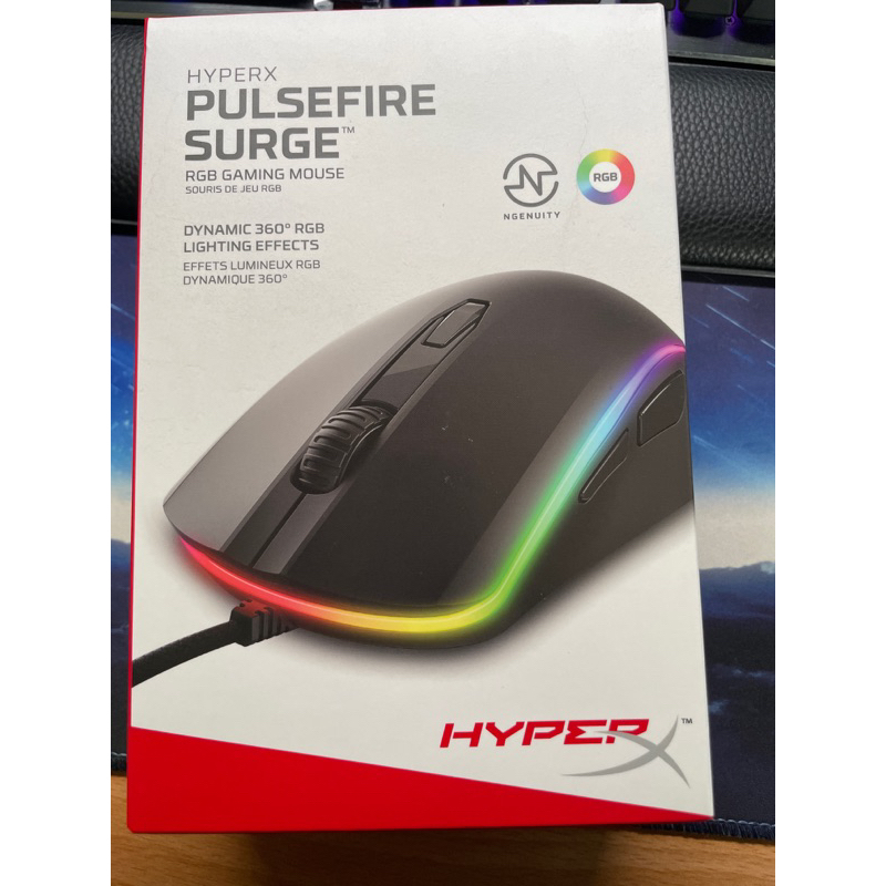 HyperX Pulsefire Surge RGB 電競滑鼠