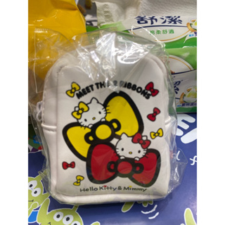 hello kitty KT 雙胞胎 方塊零錢包