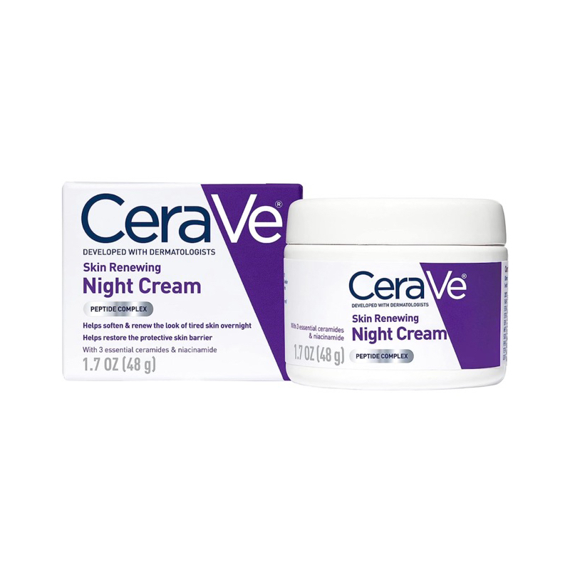 適樂膚CeraVe 保濕滋潤晚霜 Skin Renewing Night Cream