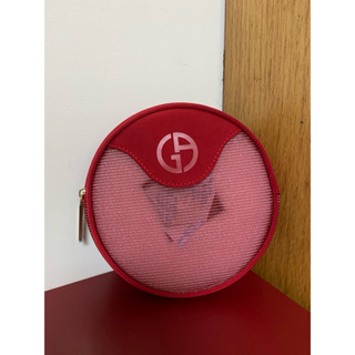 Giorgio Armani 亞曼尼 ♥︎ GA 時尚網織小圓包 化妝包 手拿包