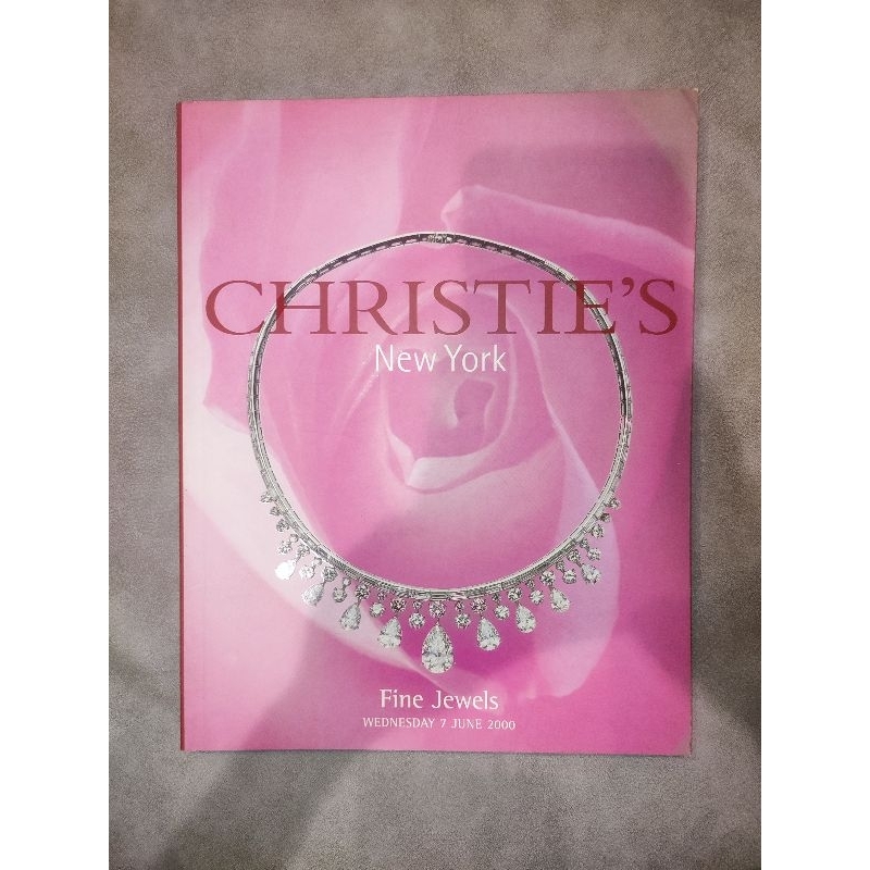 Christies's 佳士得拍賣目錄 紐約精美珠寶 2000年6月7日 共245頁