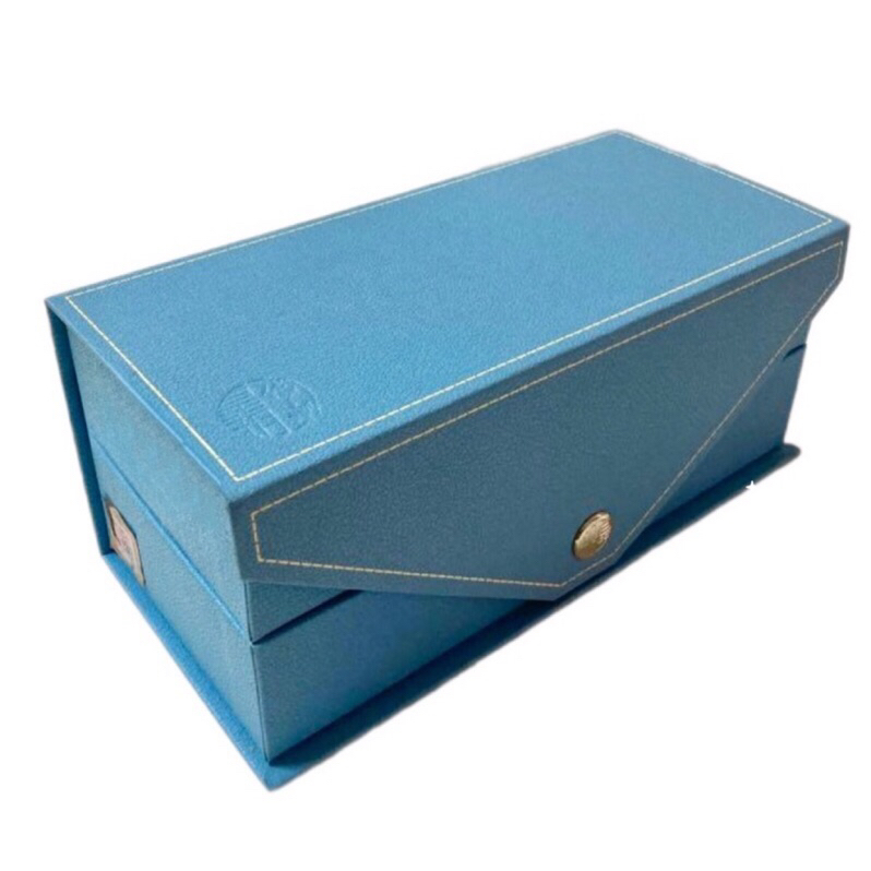 皇玥月餅 嫩藍色 分層收納盒 首飾盒 置物盒 飾品盒