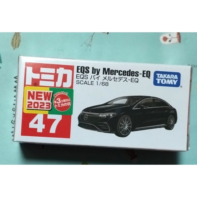 Tomica 47 NO.47 賓士 EQS by MERCEDES - EQ 普版