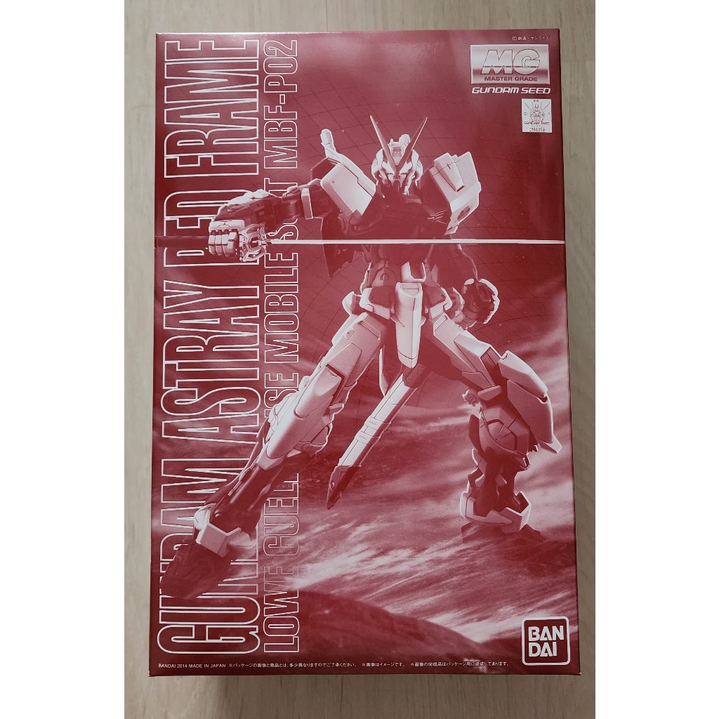 萬代PB魂商【現貨免運】 MG 1/100 GUNDAM ASTRAY RED FRAME 異端鋼彈紅色機