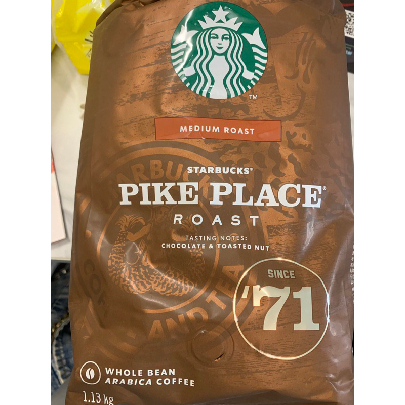 好市多代購-星巴克 派克市場咖啡豆1.13公斤