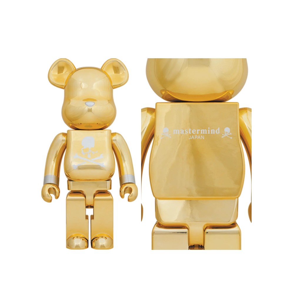 1000% BE@RBRICK  JAPAN GOLD 25TH日本限定金款25代 全新限量正品 庫柏力克熊 潮間帶面交