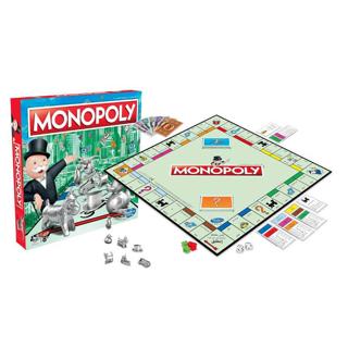 Hasbro Monopoly 地產大亨經典快速成交地產投資遊戲(台灣版)