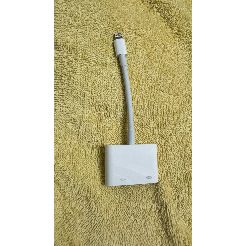 二手iphone 蘋果 Lightning 轉接器 原廠 HDMI 兼充電 燦坤購買 iphone12-13-14