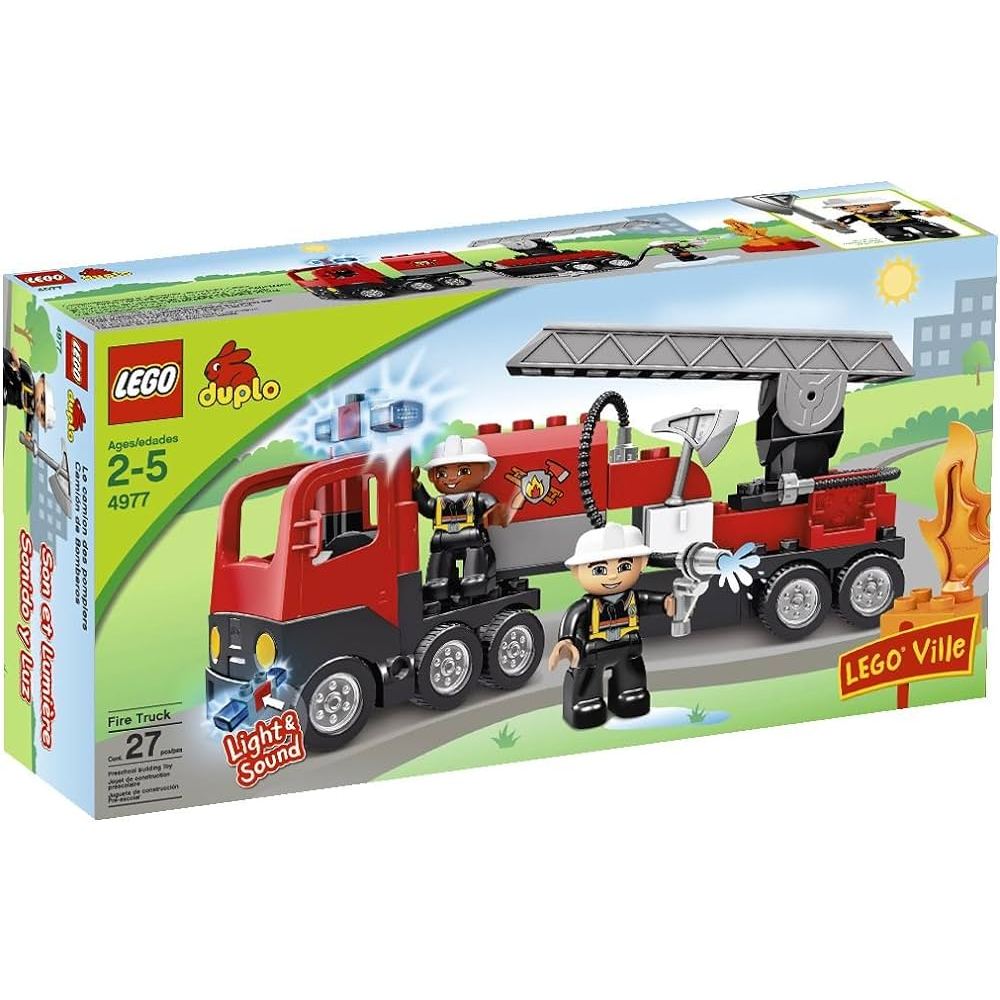 [快樂高手附發票] 樂高 LEGO 4977 消防車 絕版