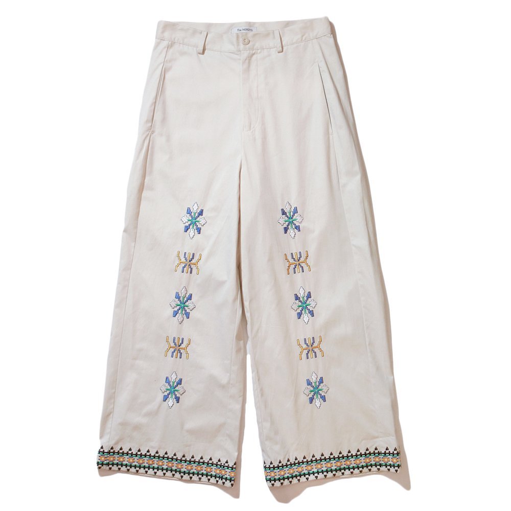 THE NERDYS / Pattern Embroidery Pants