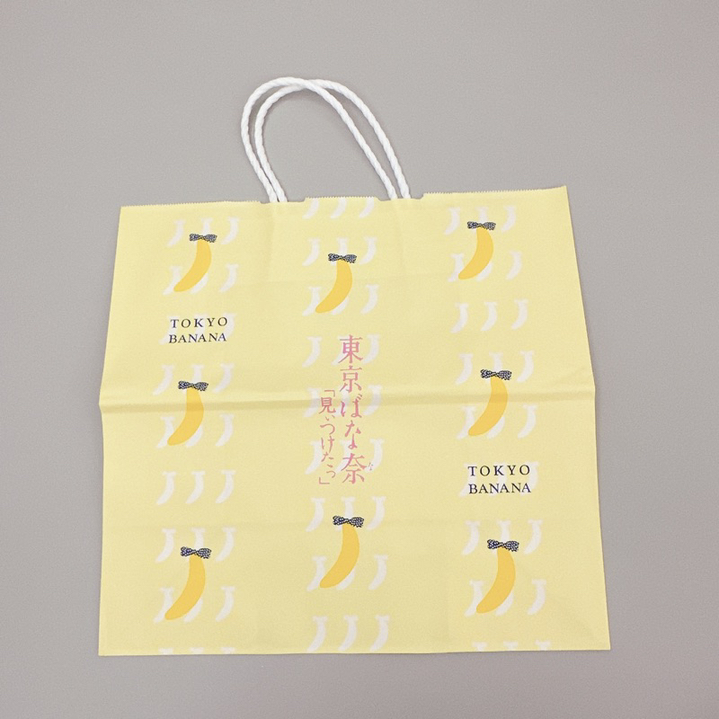 日本機場免稅店 Tokyo banana 提袋 紙袋