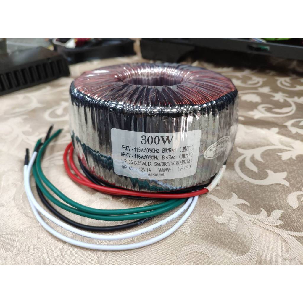 小白的生活工場*300W 環型變壓器 35-0-35加單12V 適合NAP200/3886/7293 等