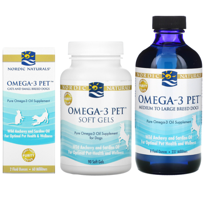 【喵喵喵】北歐魚油 寵物魚油 貓/狗 Nordic Naturals, 北歐天然寵物魚油 Omega-3 Pet