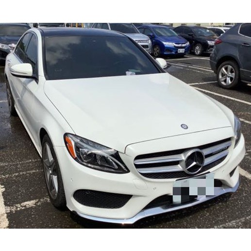 BENZ C300 2015-03 白 2.0 白內裝 售價: 75萬