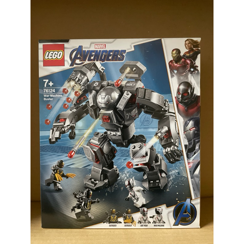 LEGO Marvel Avengers War Machine Buster 76124