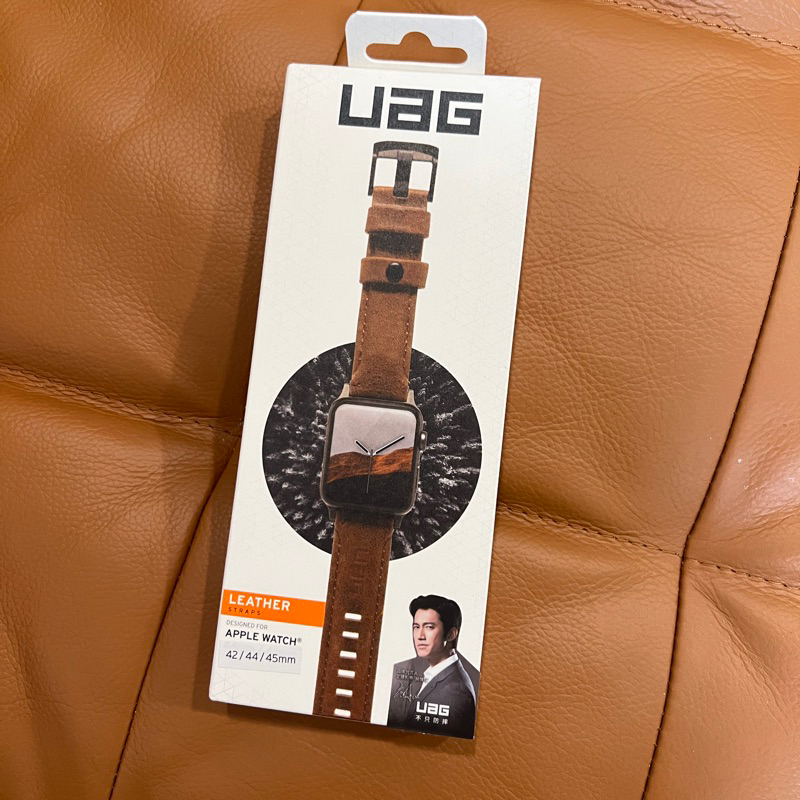 💎ℋ𝒴選物💎UAG Apple Watch 42/44/45mm 皮革錶帶 棕⌚️