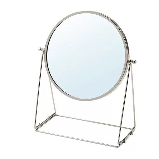 ~IKEA~桌鏡, 銀色, 17 公分