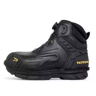 【PATRONI】SF2307BLK SD 防水 快旋鈕抗 靜電 安全鞋 塑鋼頭