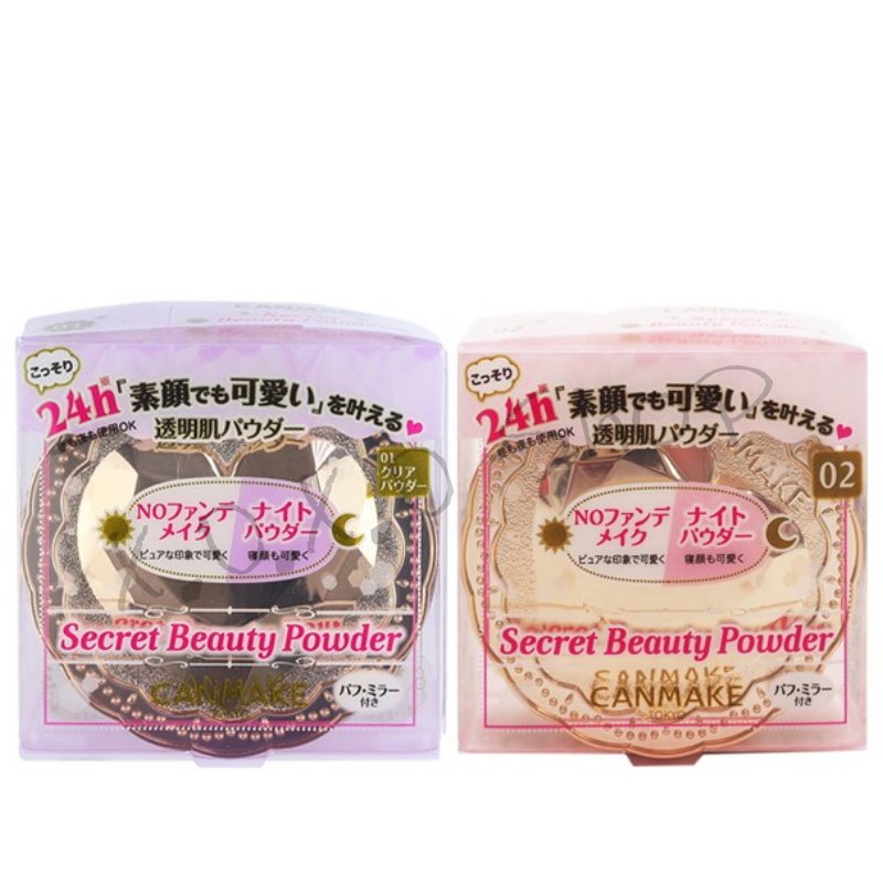 X.O.X.O Shop 日本 CANMAKE 肌秘美顏蜜粉餅 4g/入 多款供選