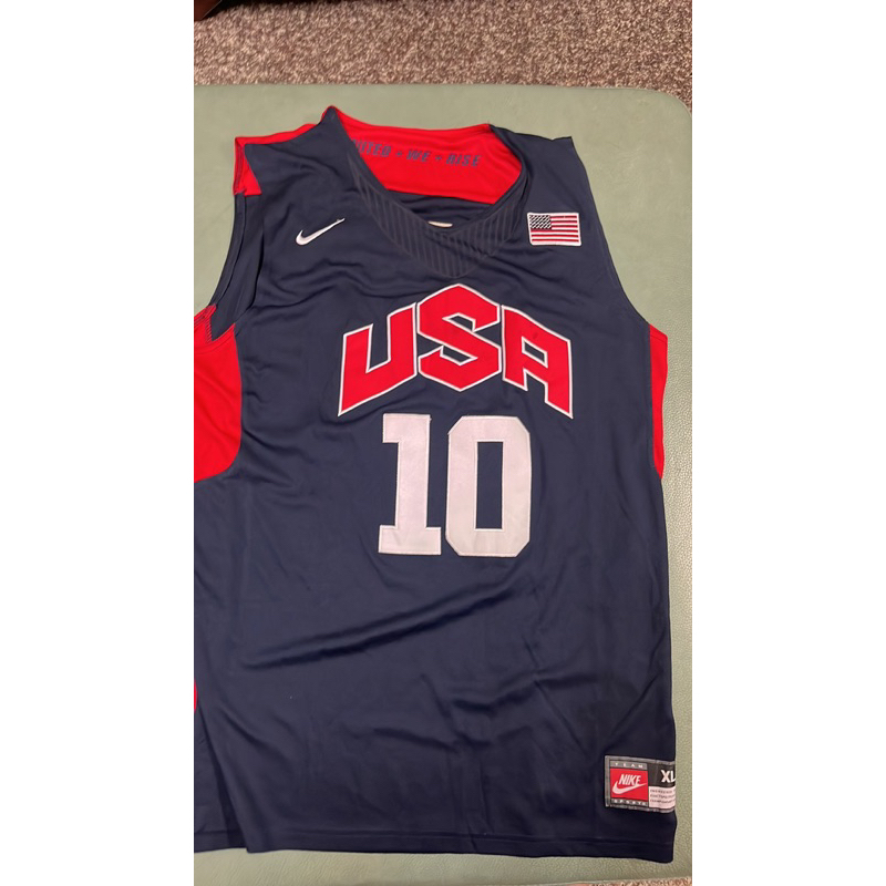 Kobe Bryant 布萊恩黑曼巴 USA #10 夢幻隊Nike XL籃球衣