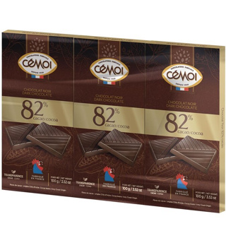 好市多黑巧克力CÉMOI 82% 黑巧克力 100公克 X 1入#116641.