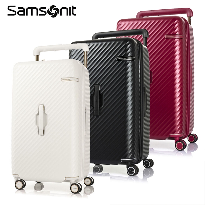 Samsonite 新秀麗【STEM HJ1】28吋行李箱2：8箱體比例 抗震飛機輪 防盜拉鍊 附保護套 運動箱