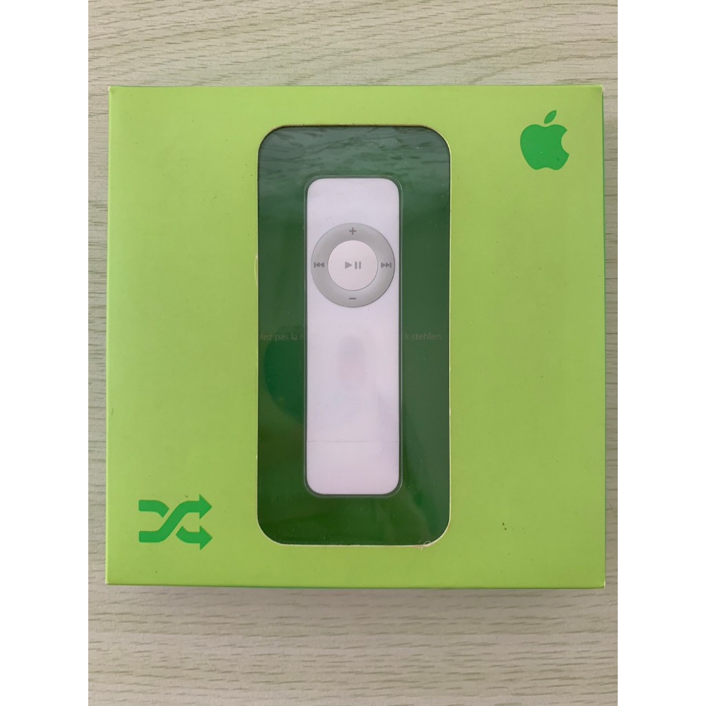 【二手】古董 Apple 初代 iPod Shuffle (1G) 電池無蓄電力，配件正常 (不附耳機)