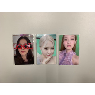 BLACKPINK THE GAME THE GIRLS 專輯 yg特典小卡 Jisoo Jennie rosé小卡❤️